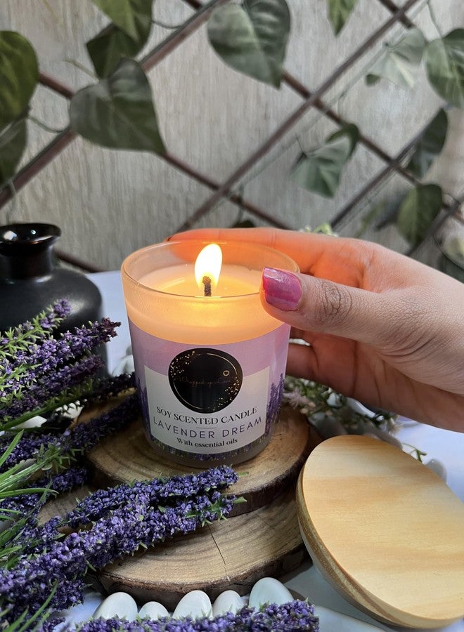 Wrapped up Love Mother's Day Scented Candle - Lavender Scented Candle with Essential Oils (Scented Candles for Home, Aromatherapy Candles, Aesthetic Candle) - Image 4